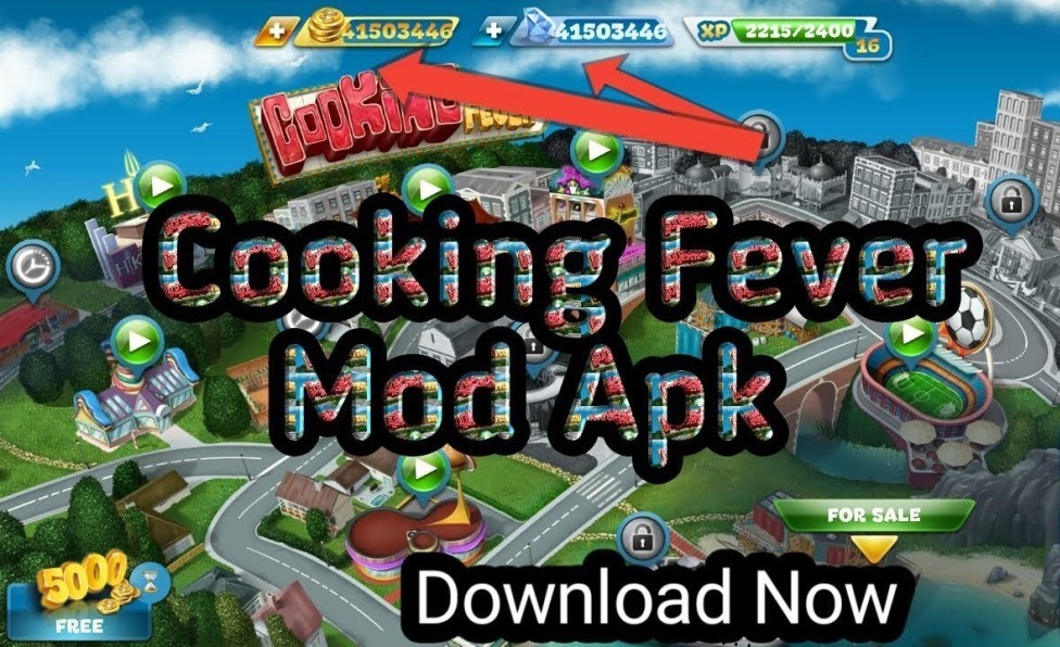 Cooking Tycoon Unlimited Coins And Gems Free Download